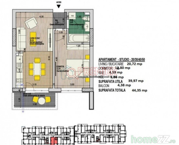 2 camere Sector4 -Metrou Aparatorii Patrie