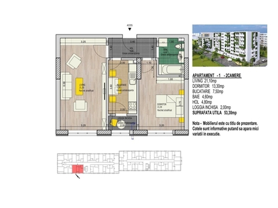 Casă Tip Duplex 4 camere Sura Mica