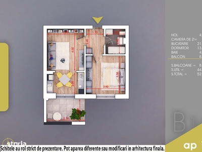 Apartament 2 camere Theodor Pallady/ Sector 3 /Metrou Nicolae Teclu