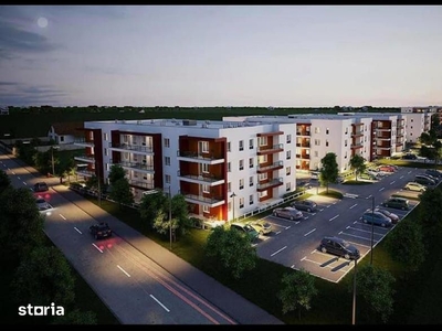 Comision 0! Apartament 2 cam bloc nou ,54 mp+balcon,zona VIVO str Razo