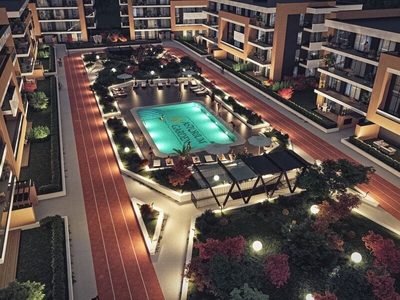 Apartament 3 camere Pallady, 3 camere proiect unic cu piscina privata