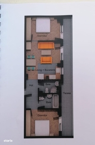 Apartament cu 3 camere Floresti