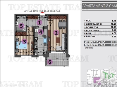 Apartament de 2 camere de vanzare in Berceni Grand Arena