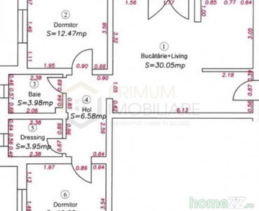 BRAYTIM - 3 Camere - Dressing - Apartament spatios