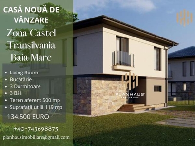 ULTIMA CASA! Casa noua P+1 de vanzare Castel Transilvania