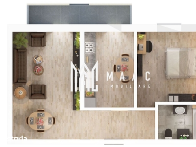 Apartament 3 camere - CALEA DUMBRAVII - 2 Balcoane - MODERN 100mp