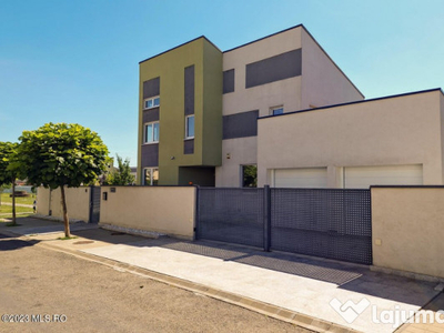 Dumbravita - Str. Magnoliei 9, vila noua, 5 camere, garaj, lot 500 mp!