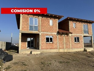 COMISION 0% Duplex individual, 5 camere si teren de 410 mp, zona Mosnita