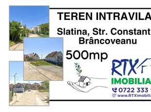 Teren intravilan 500mp CENTRAL