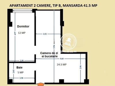 Apartament 2 camere de vanzare Bucium comision 0% la cumparator