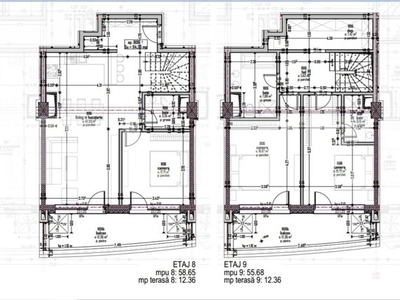 Apartamentde 4 camere pe 2 nivele,3 bai 115mp, panorama deosebita,Complex Wings