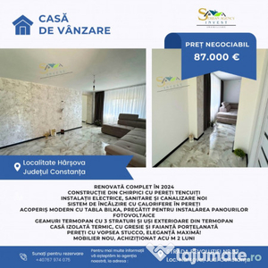 Casa de vânzare în Hârșova-Renovare LUX