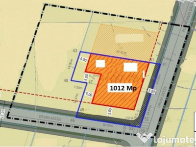 Teren construcții 1012mp sisești, direct de la proprietar, negociabil