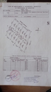 Teren Sabareni, intravilan 4328 mp , dezmembrat, buna investitie