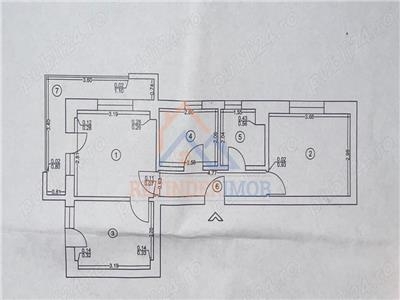 Apartament 3 camere zona bucurestii noi