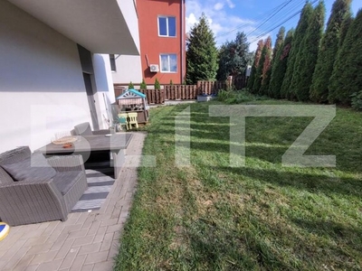 Apartament cu 3 camere, 77 mp utili,cu GRADINA de 150mp, zona Campului