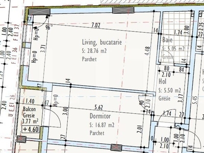 Apartament de 2 camere, semidecomandat, bloc nou, zona Pod IRA