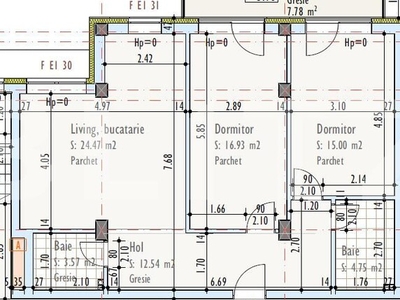 Apartament de 3 camere, semidecomandat, bloc nou, zona Pod IRA