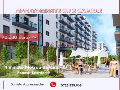 4 minute Metrou Berceni - Apartament 2 camere - Popesti