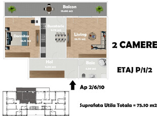 2 camere decomandat/ comision 0 / Decebal / Lux