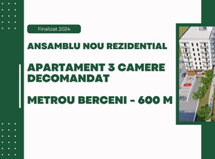 Apartament 3 Camere Metrou Berceni 600 m