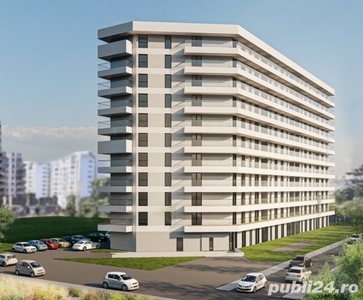Dezvoltator: Apartament 2 camere,confort 1,bloc nou,zona Promenada Lacului Morii,comision 0%!