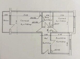 Apartament 2 camere Oancea-Tatarasi