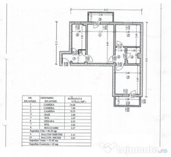 Baraolt - Anotimpului 3 camere etaj 2 semidecomndat