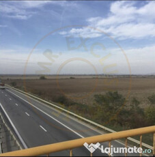 Teren 27.445 mp cu deschidere in Autostrada A1 Pitesti-Bucur