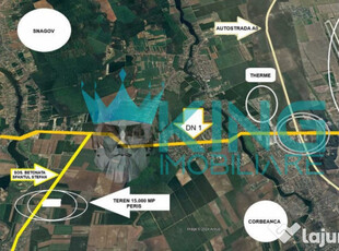 Teren Intravilan Peris Ilfov | 15.000 mp | Dubla deschidere