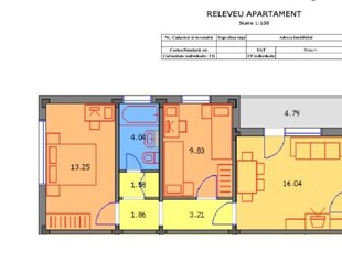 Apartament 3 camere de vanzare Gorjului