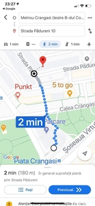 garsoniera crangasi 2 minute de metrou proprietar