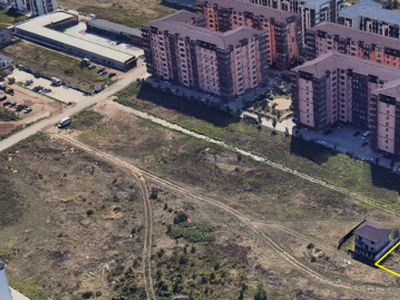 Teren 500 mp, front 28 ml, Militari Residence, Ilie Petre, Chiajna