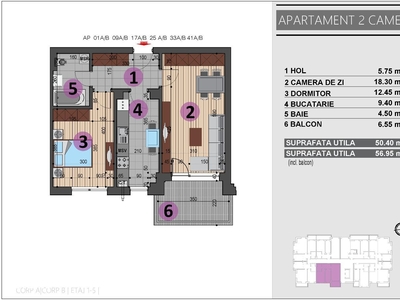 MUTARE RAPIDA!! Apartament 2 camere decomandat, Sector 4 , Grand Arena