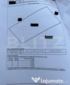 Teren intravilan, 1049 mp , Frumoasa Suceava