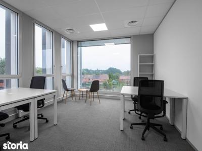 Spațiu de birou privat pentru 5 persoane în Regus Iulius Business Cent