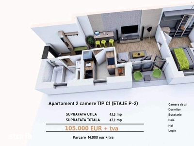 Apartament Superb cu 2 Camere în Mihai Bravu, Vitan - Construcție 2024