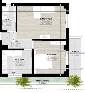 Apartament zona Promenada Mall