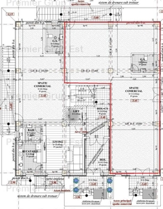 Spatiu comercial 120mp, Galata Platou