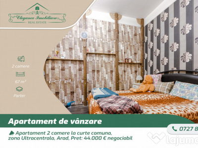 Apartament 2 camere la curte comuna, zona Ultracentrala, Ara