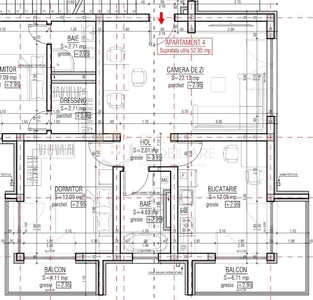 Inchiriez apartament 2 camere complet amenajat