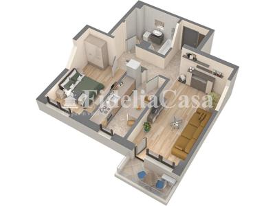 Apartament 2 camere de vanzare Podu Ros comision 0% la cumparator