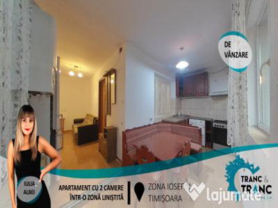 Apartament cu 2 camere într-o zonă liniștită în Iosefin(ID: