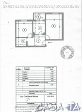 Apartament 2 Camere, Etaj 1, Matasari