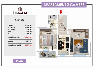 Apartament 2 camere Drumul Taberei, 2 cam. metrou