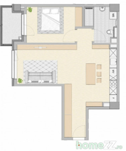 Apartament de 2 camere