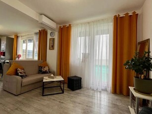 Apartament 2 camere , 47 MP, cu terasa de 53 mp, Terra , parcare subterana .