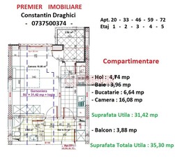 NOU PROIECT IMOBILIAR - DEZVOLTATOR CU ISTORIC SI ACTIVITATE DIN 1995 !