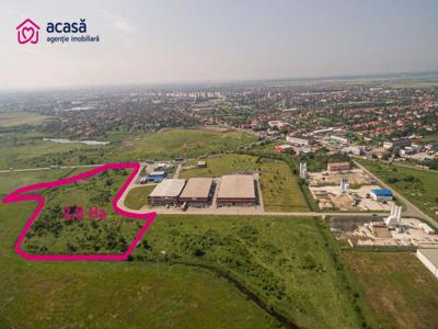 Teren industrial 28812 mp in Parcul Industrial UTA2 Arad