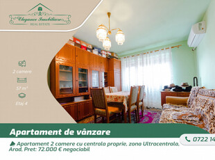 Apartament 2 camere cu centrala proprie